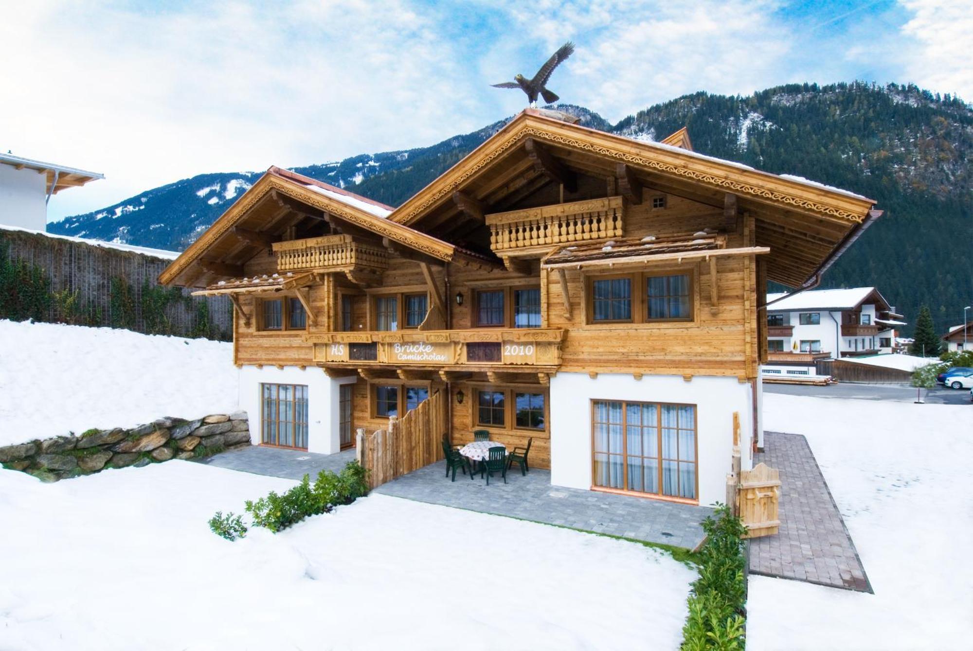 Alpenchalet Bruecke Mayrhofen Luaran gambar
