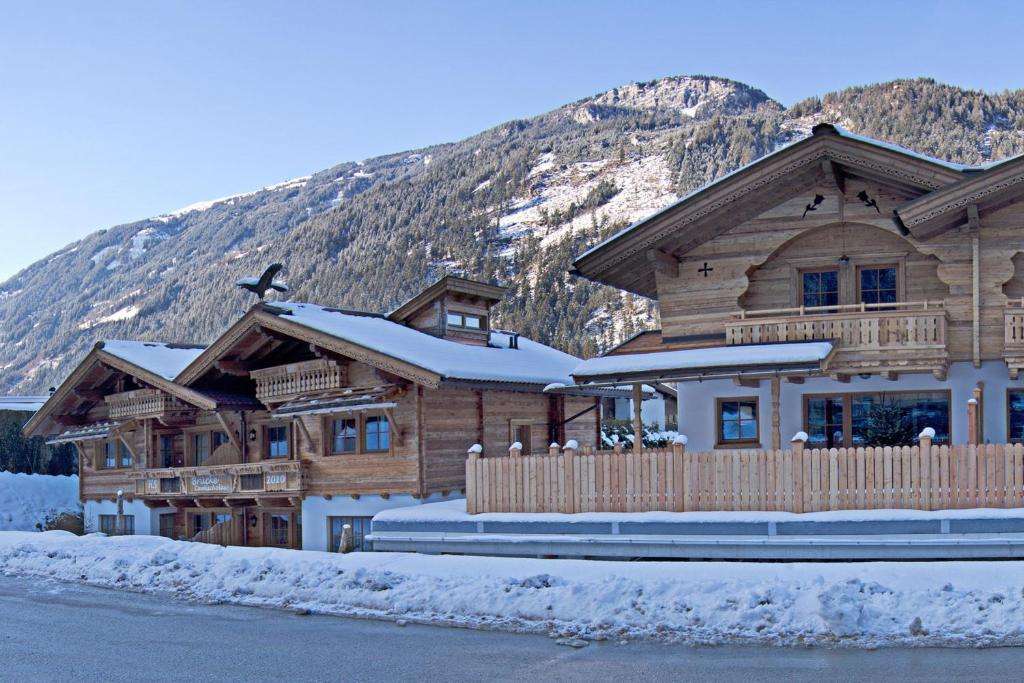 Alpenchalet Bruecke Mayrhofen Bilik gambar